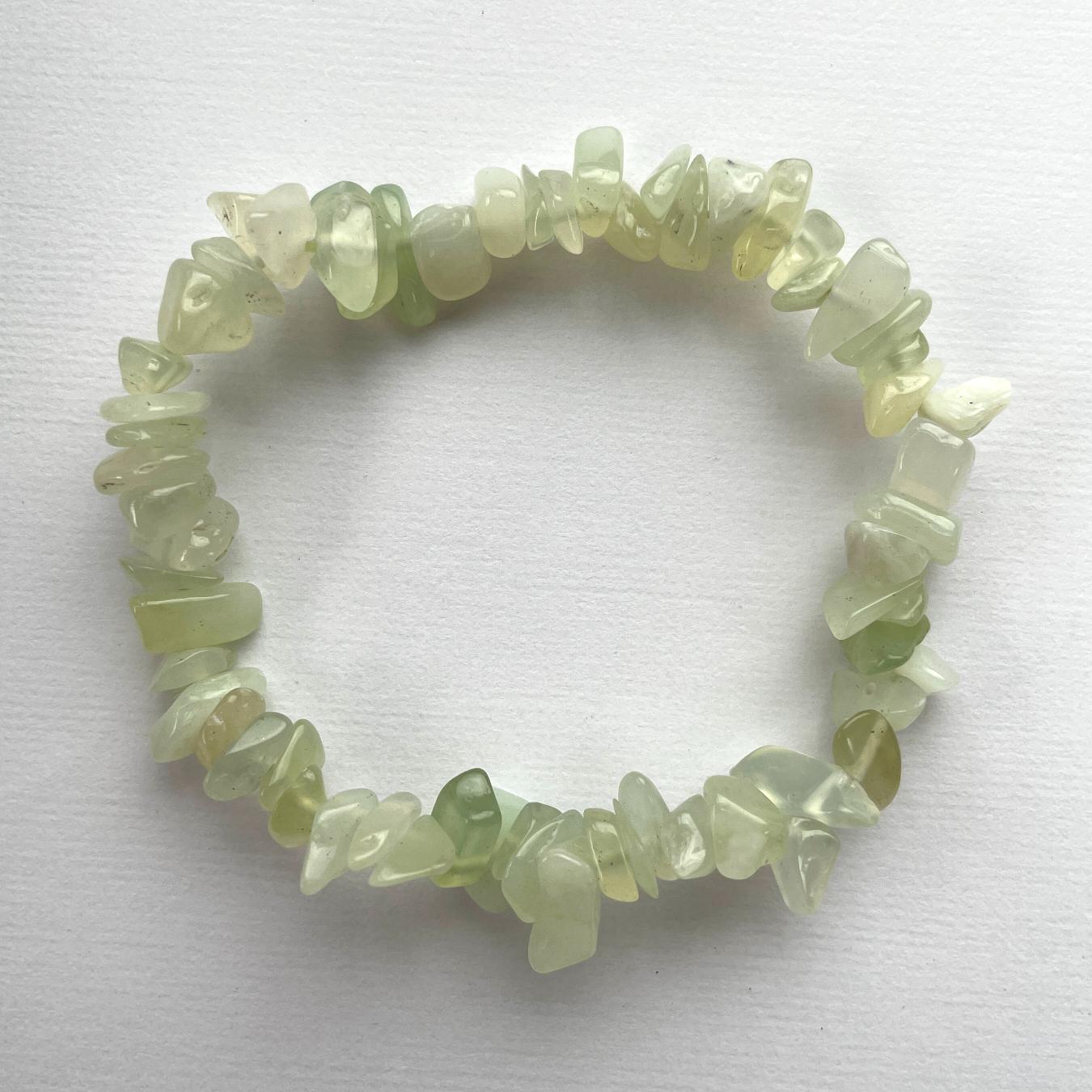 New Jade Chip Bracelet