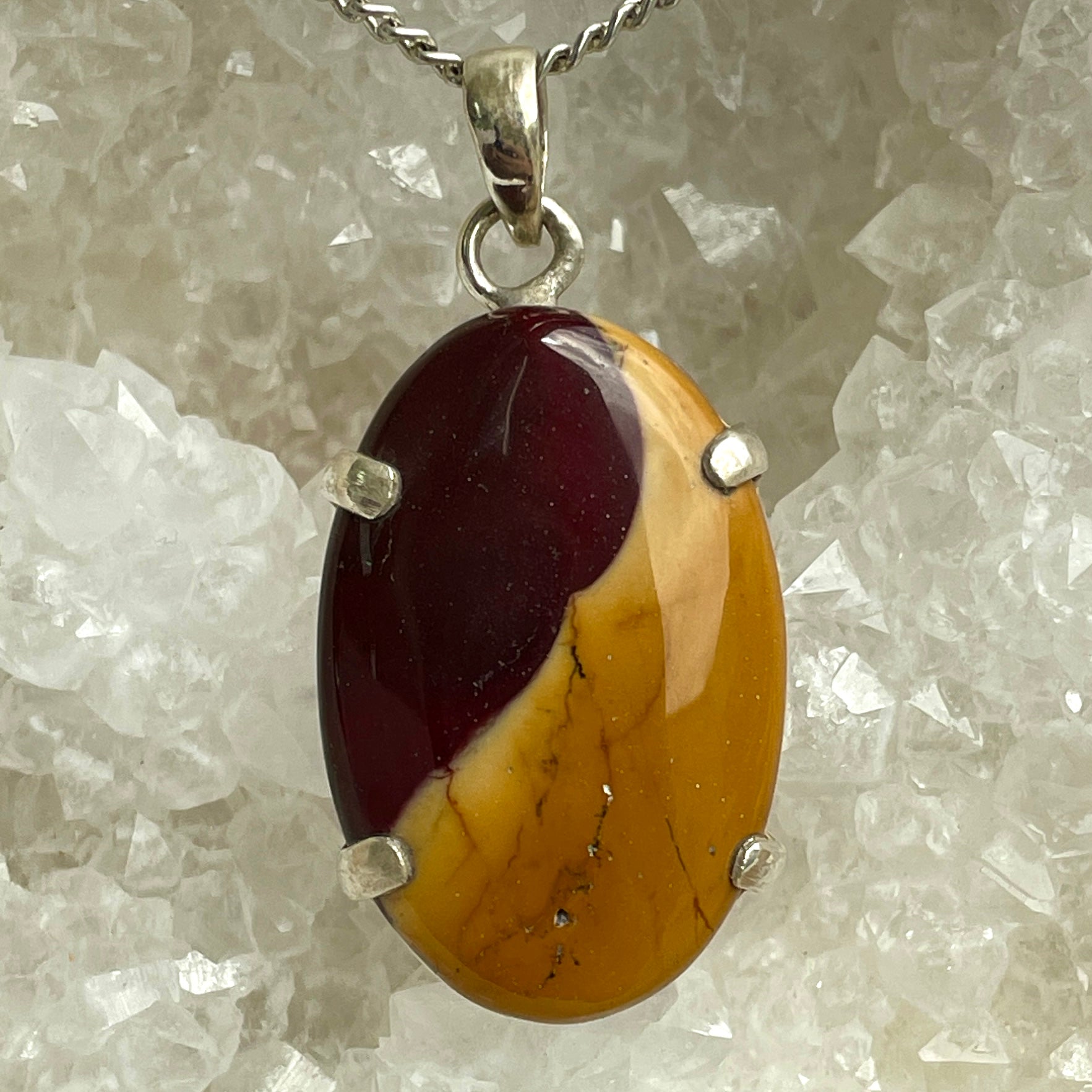Mookaite Silver Pendant Large - SP83