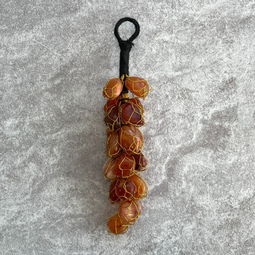 Mini Tumble Hanger - Carnelian