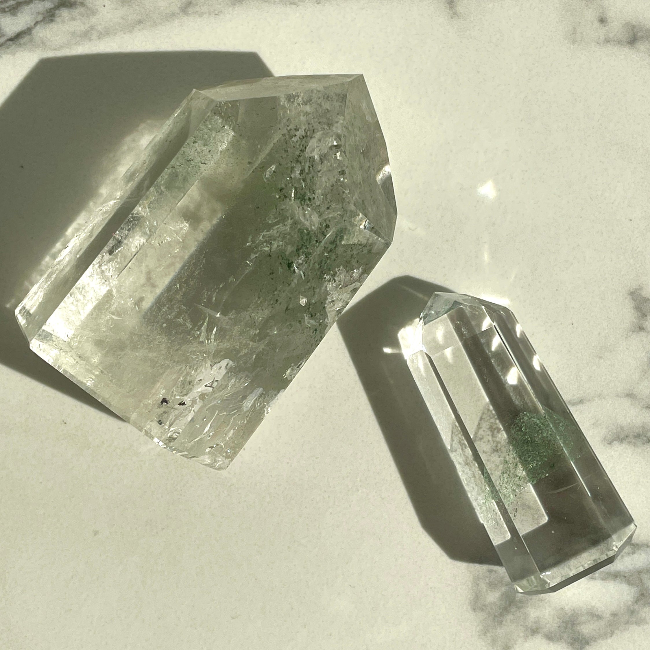 Tourmalinated Quartz Generator Pair - H