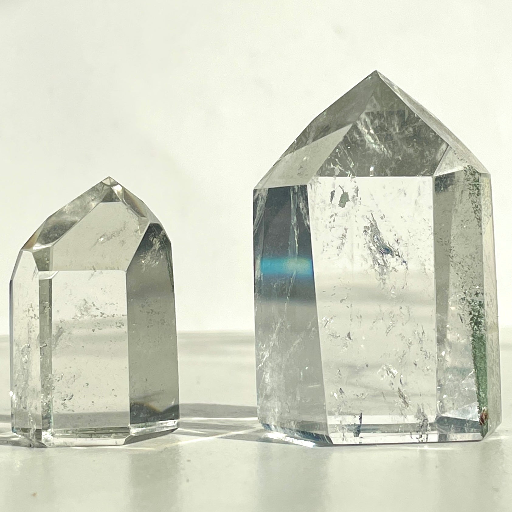 Tourmalinated Quartz Generator Pair - K