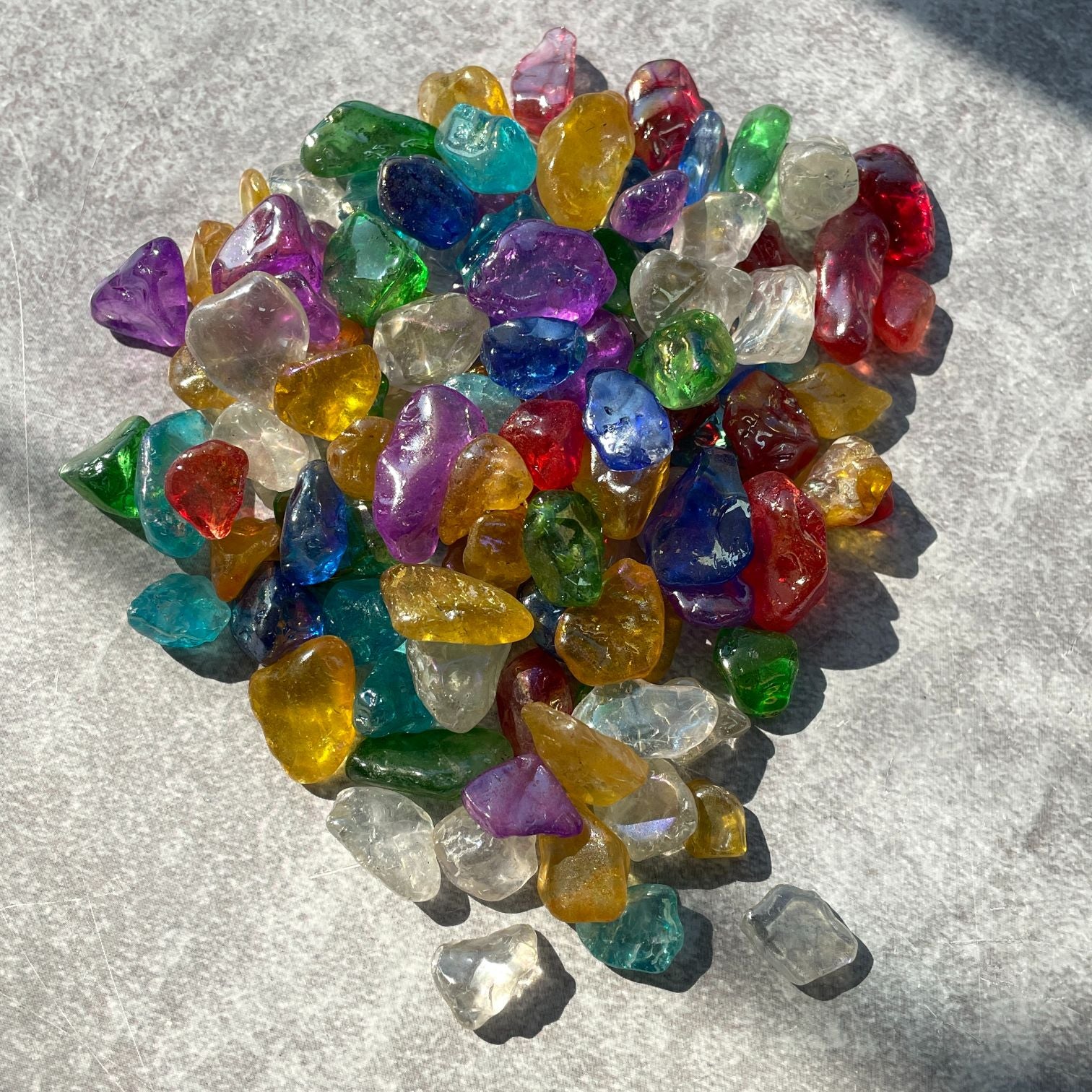 Mixed Aura Coated Large Chips - 200g