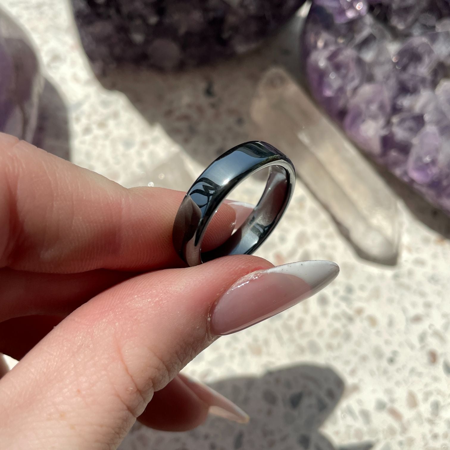 Hematite Ring - 5mm