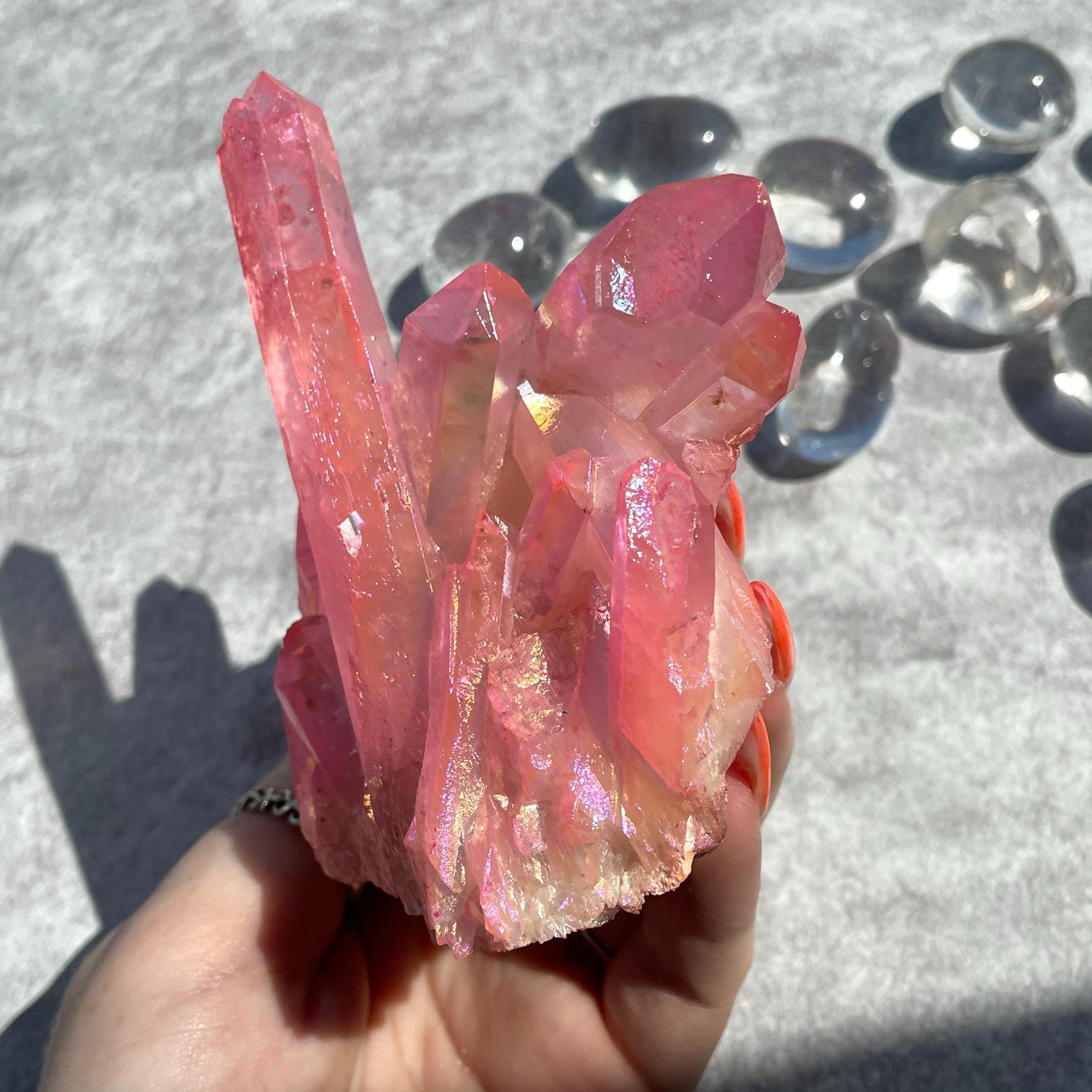 Pink Aura Cluster - 05