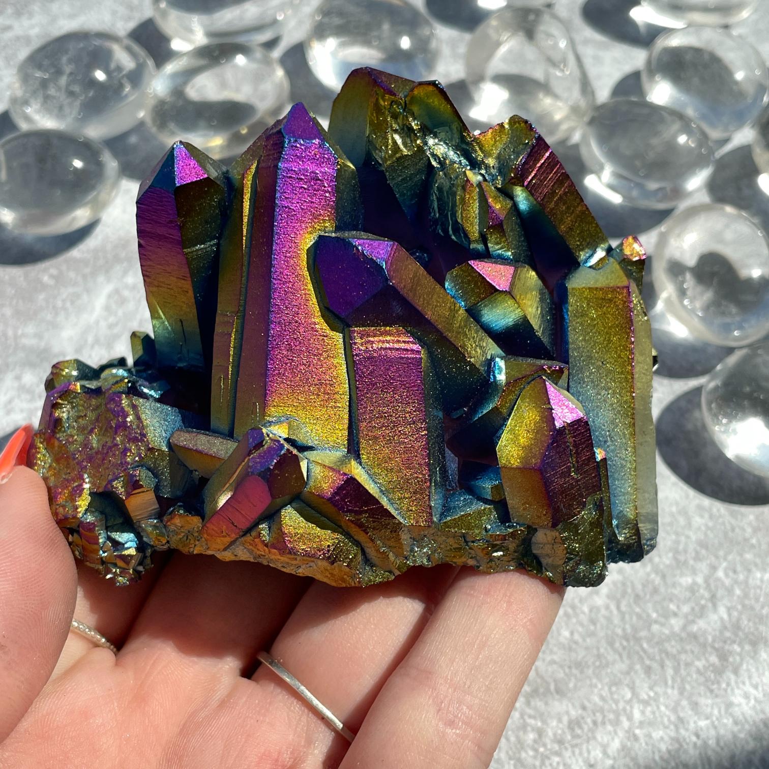 Titanium Aura Cluster - 08