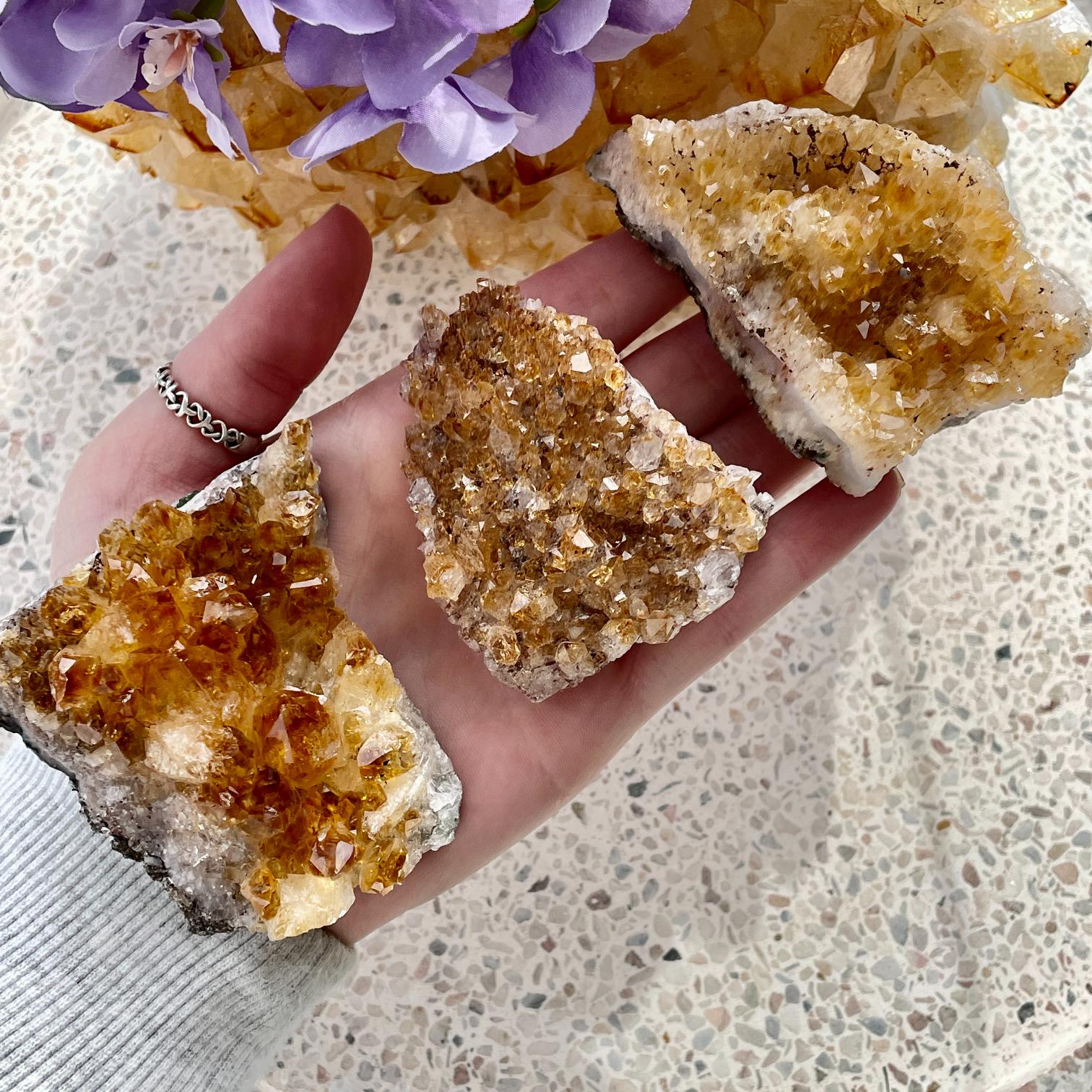 Citrine Cluster 1pc