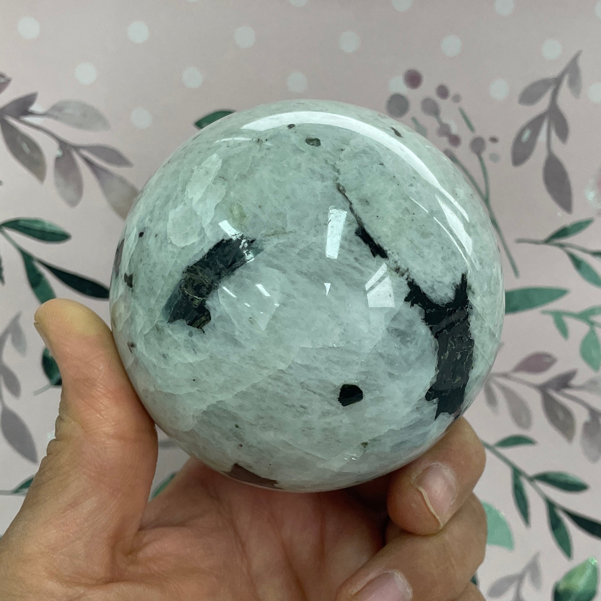 Rainbow Moonstone Sphere - 7.5cm