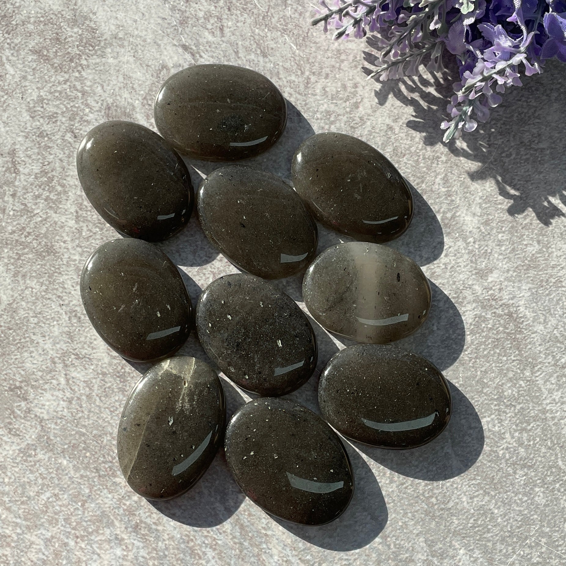 Blue Aventurine - Small Palm Stone (IN)