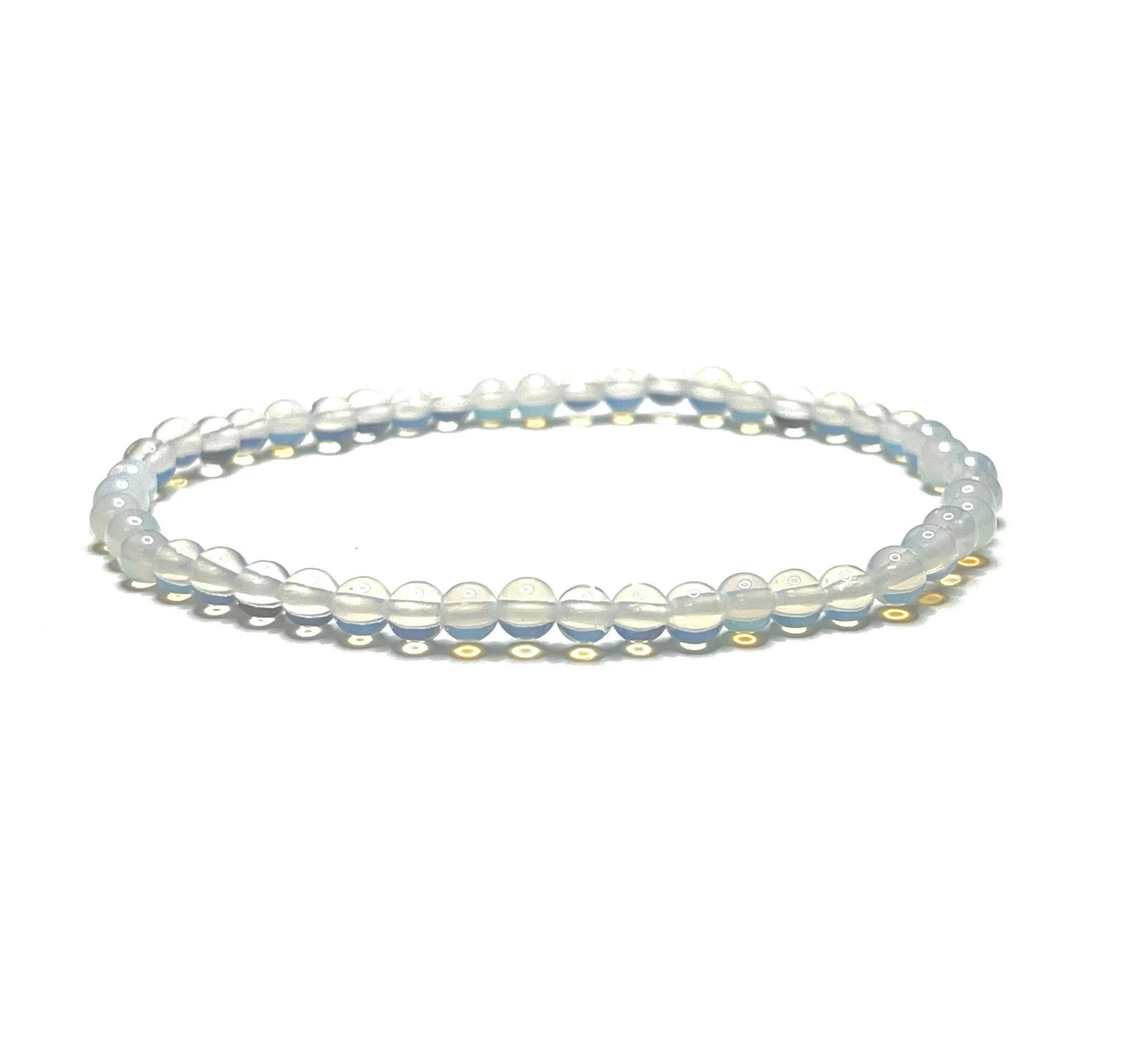 Opalite - Bead Bracelet - 4mm