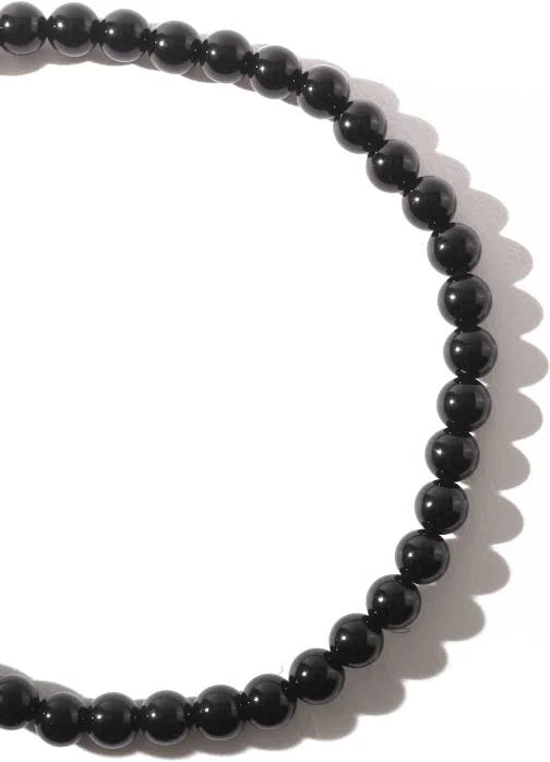 Shungite Bead Bracelet 4mm