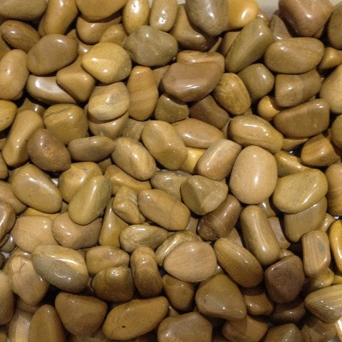Yellow Jasper - Tumbled-B-200gm (14-20pc)