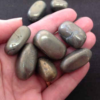 Pyrite - Tumbled - 250gms(IN)