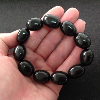 Nugget Bracelet - Black Obsidian