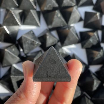 Black Tourmaline Pyramid - Small 1pc