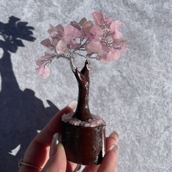 Rose Quartz Tree - Mini