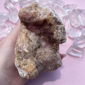 Pink Amethyst Cluster - 21