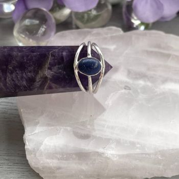 Sterling Silver Ring - Lapis Lazuli SZ7 - 01
