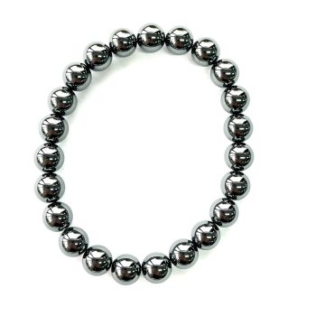 Hematite Beads Bracelet 8mm