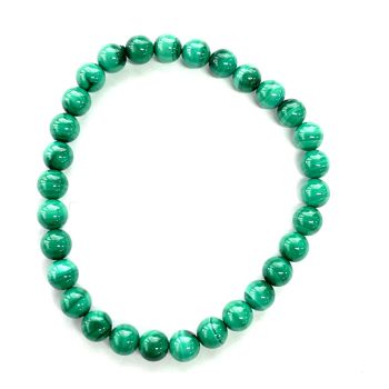 Malachite Beads Bracelet 6mm