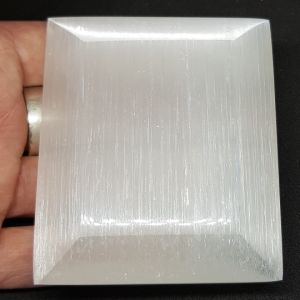Selenite Charging Plate Bevel Edge - 7cm