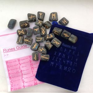 Labradorite Runes Set
