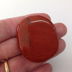 Pocket Palm Stone - Red Jasper