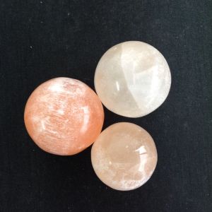 Selenite Sphere 5cm - Peach