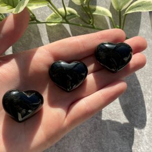 Black Obsidian Heart 3cm