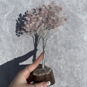 Rose Quartz Tree - Medium 016