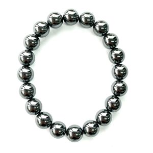 Hematite Beads Bracelet - 10mm