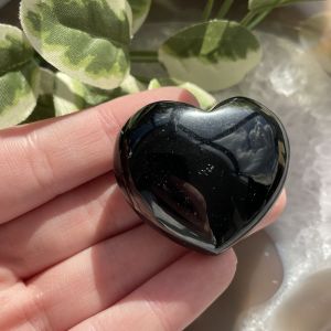 Black Obsidian Heart 4cm